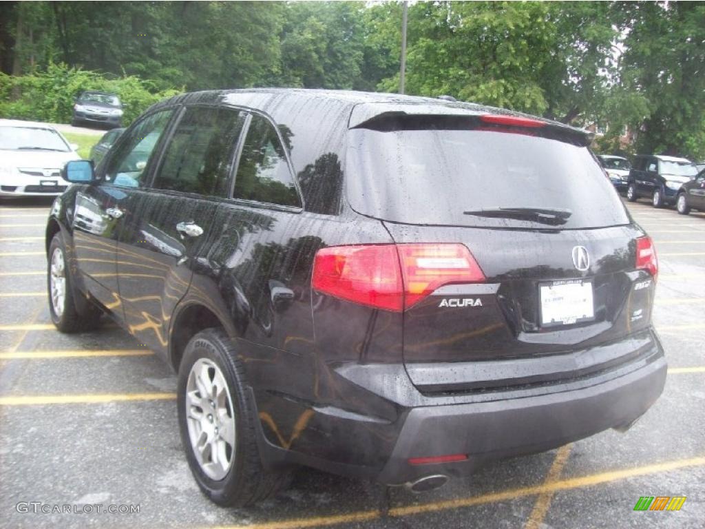 2007 MDX  - Formal Black Pearl / Ebony photo #2