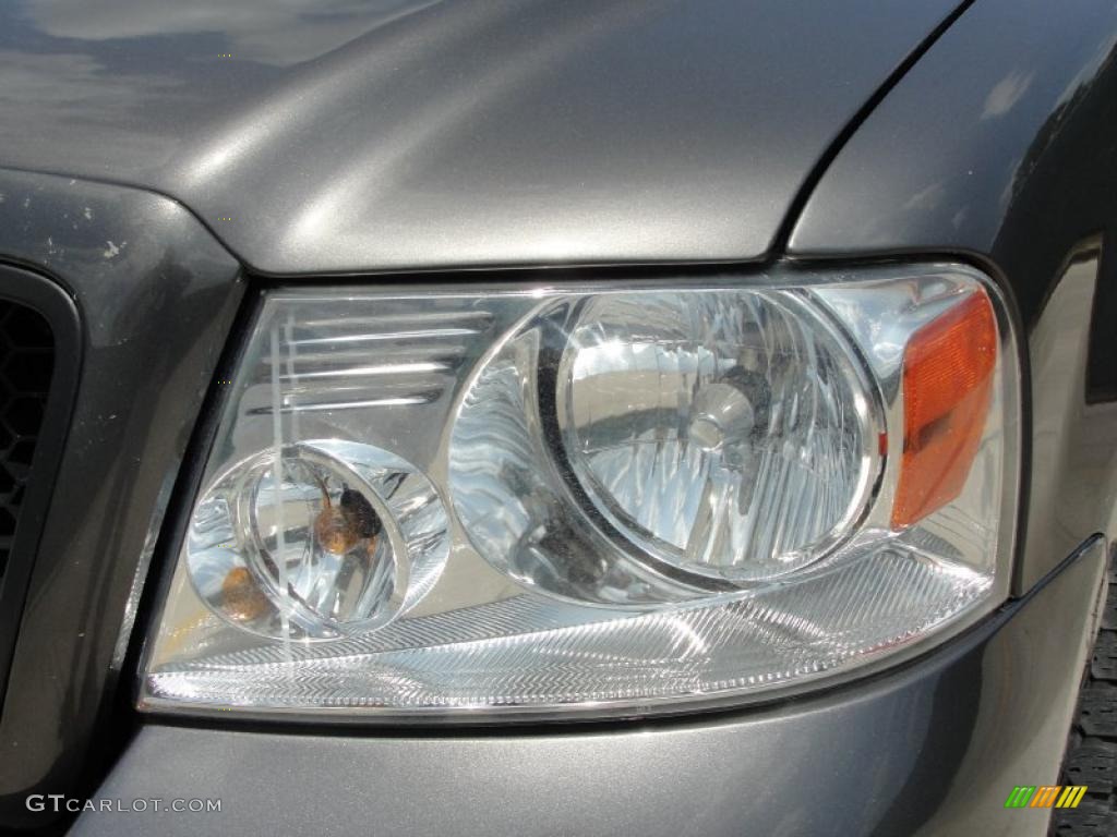 2004 F150 XLT SuperCab - Dark Shadow Grey Metallic / Medium/Dark Flint photo #10