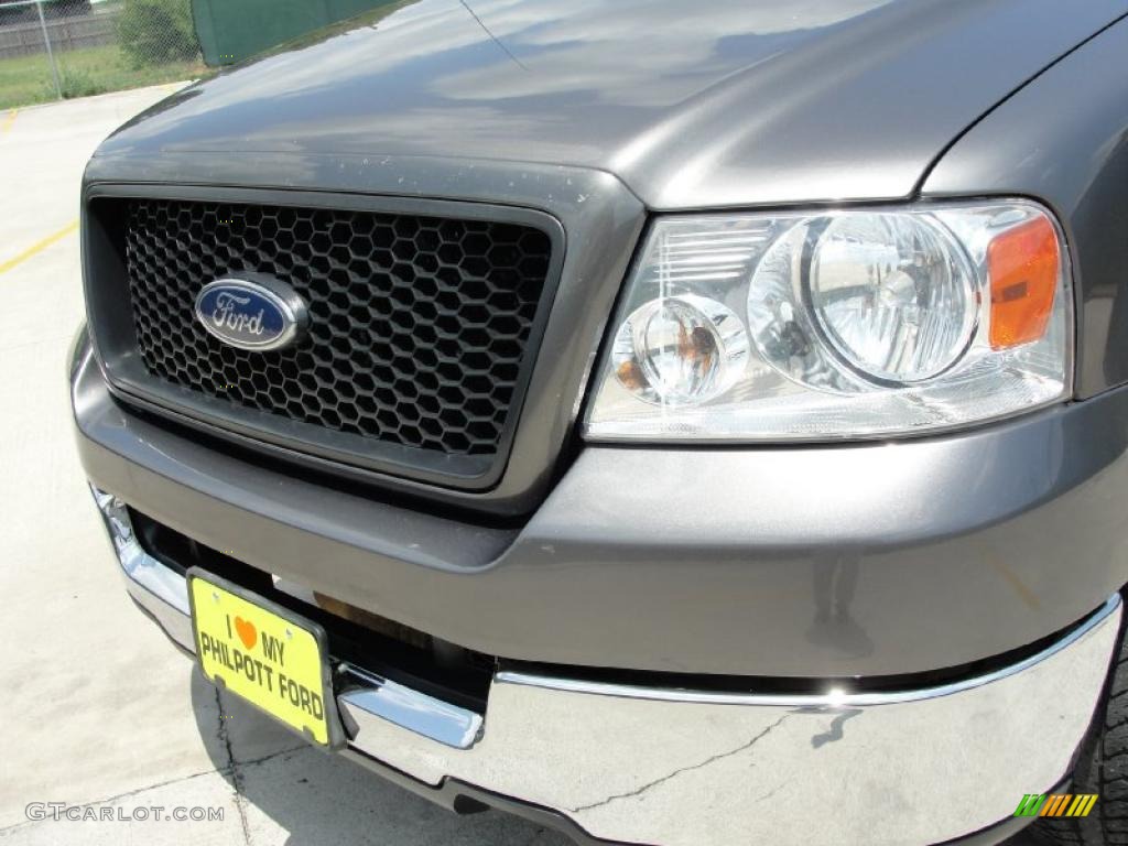 2004 F150 XLT SuperCab - Dark Shadow Grey Metallic / Medium/Dark Flint photo #11