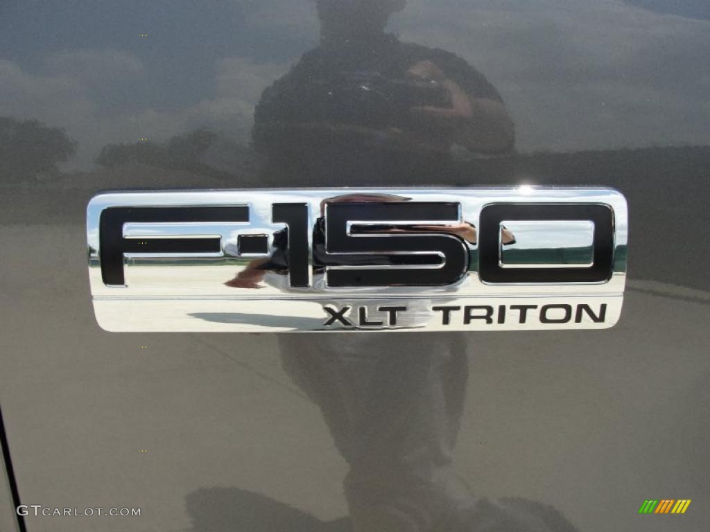 2004 F150 XLT SuperCab - Dark Shadow Grey Metallic / Medium/Dark Flint photo #16