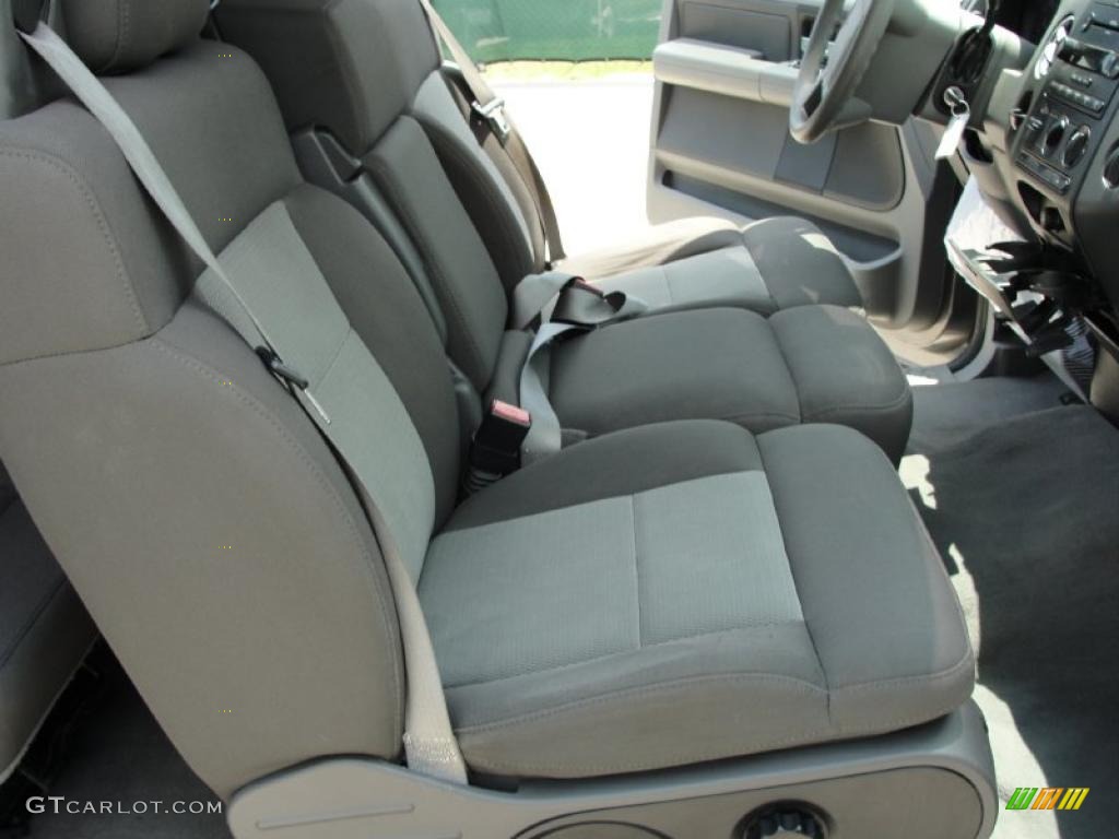 2004 F150 XLT SuperCab - Dark Shadow Grey Metallic / Medium/Dark Flint photo #27