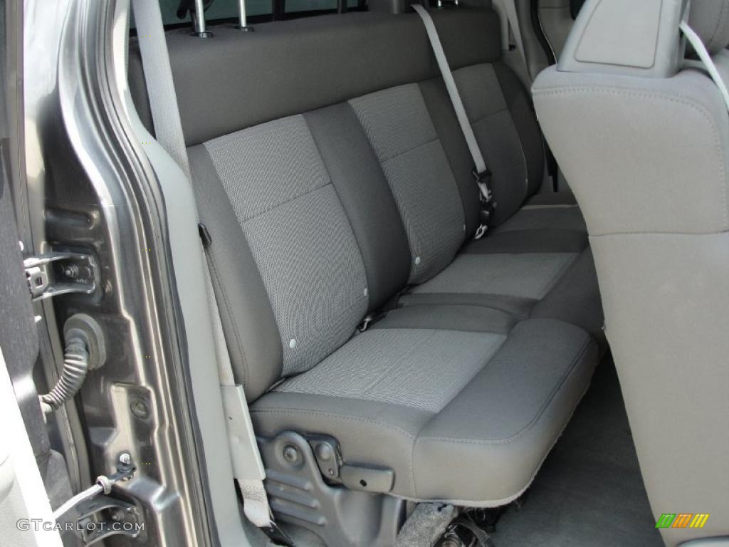 2004 F150 XLT SuperCab - Dark Shadow Grey Metallic / Medium/Dark Flint photo #28