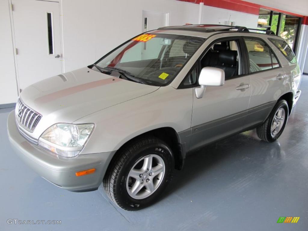 2003 RX 300 - Millenium Silver Metallic / Black photo #3
