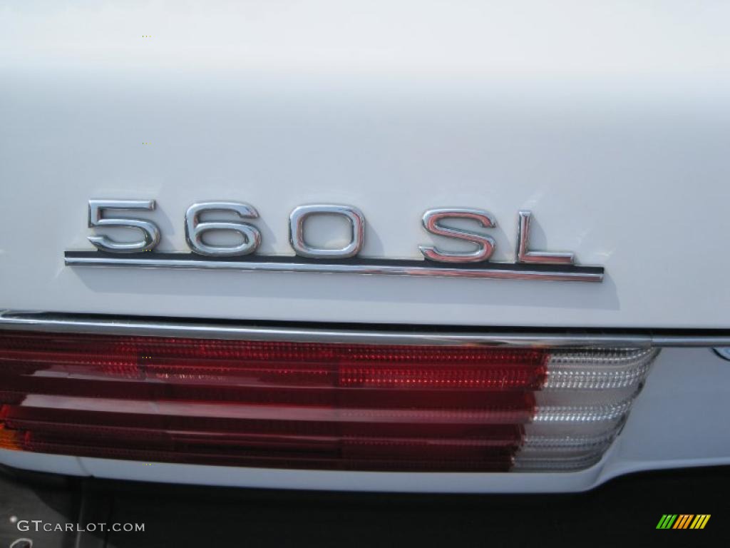 1986 Mercedes-Benz SL Class 560 SL Roadster Marks and Logos Photo #31269708