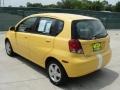 Summer Yellow - Aveo LS Hatchback Photo No. 5
