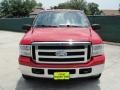 2005 Red Clearcoat Ford F250 Super Duty XLT Crew Cab  photo #8