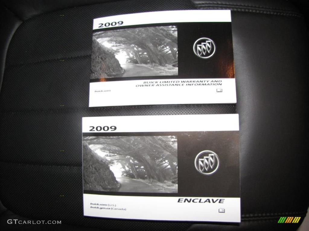 2009 Enclave CXL AWD - Quicksilver Metallic / Ebony Black/Ebony photo #17