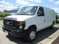 2010 Oxford White Ford E Series Van E150 XL Commericial  photo #1