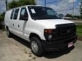 2010 Oxford White Ford E Series Van E150 XL Commericial  photo #7