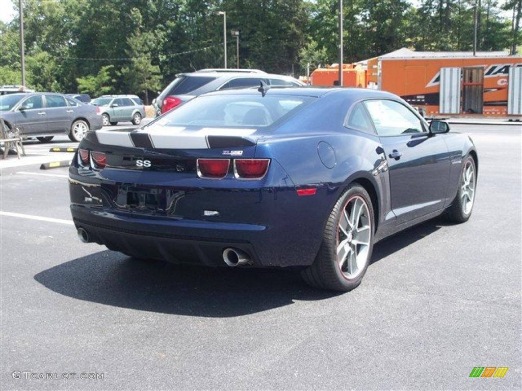 2010 Camaro SS SLP ZL550 Supercharged Coupe - Imperial Blue Metallic / Black photo #5