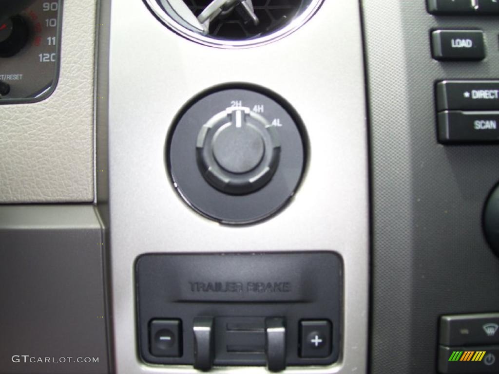 2010 F150 XLT SuperCrew 4x4 - Dark Blue Pearl Metallic / Medium Stone photo #21