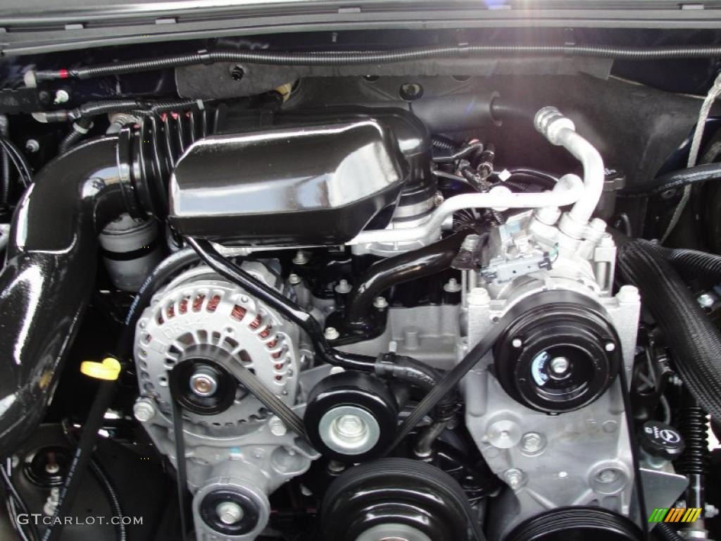 2008 Silverado 1500 LS Regular Cab - Dark Blue Metallic / Dark Titanium photo #23