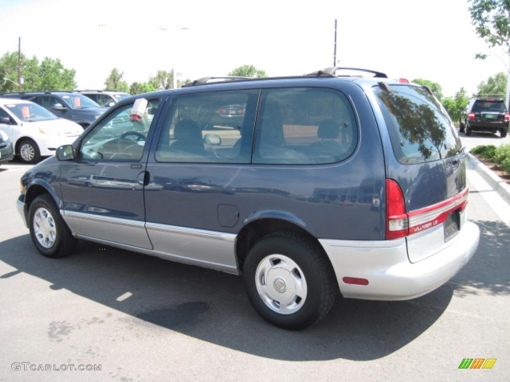 1996 Villager LS - Medium Wedgewood Blue Metallic / Grey photo #4