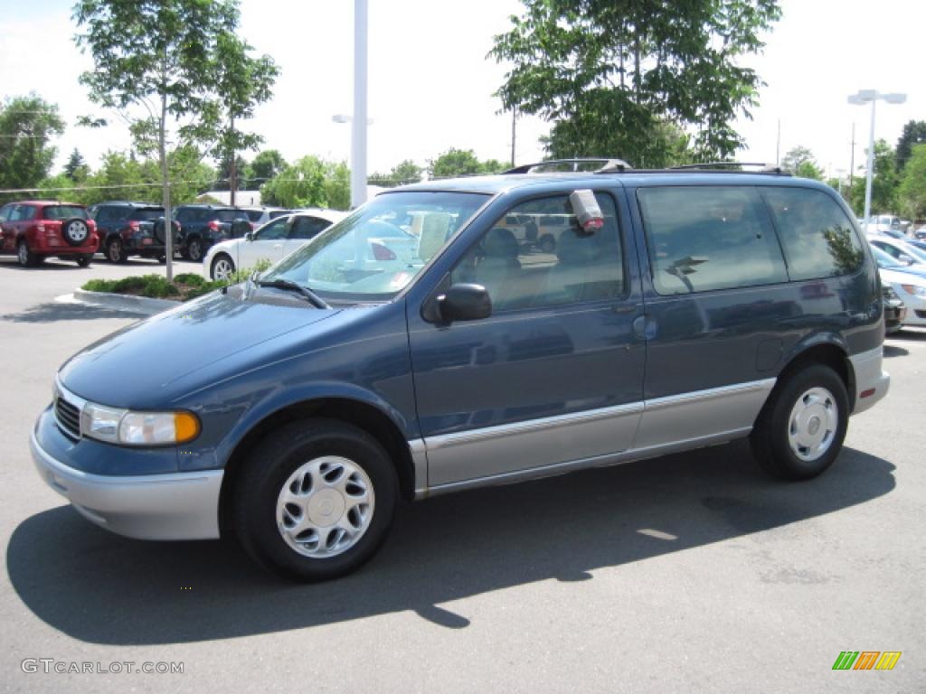 1996 Villager LS - Medium Wedgewood Blue Metallic / Grey photo #5