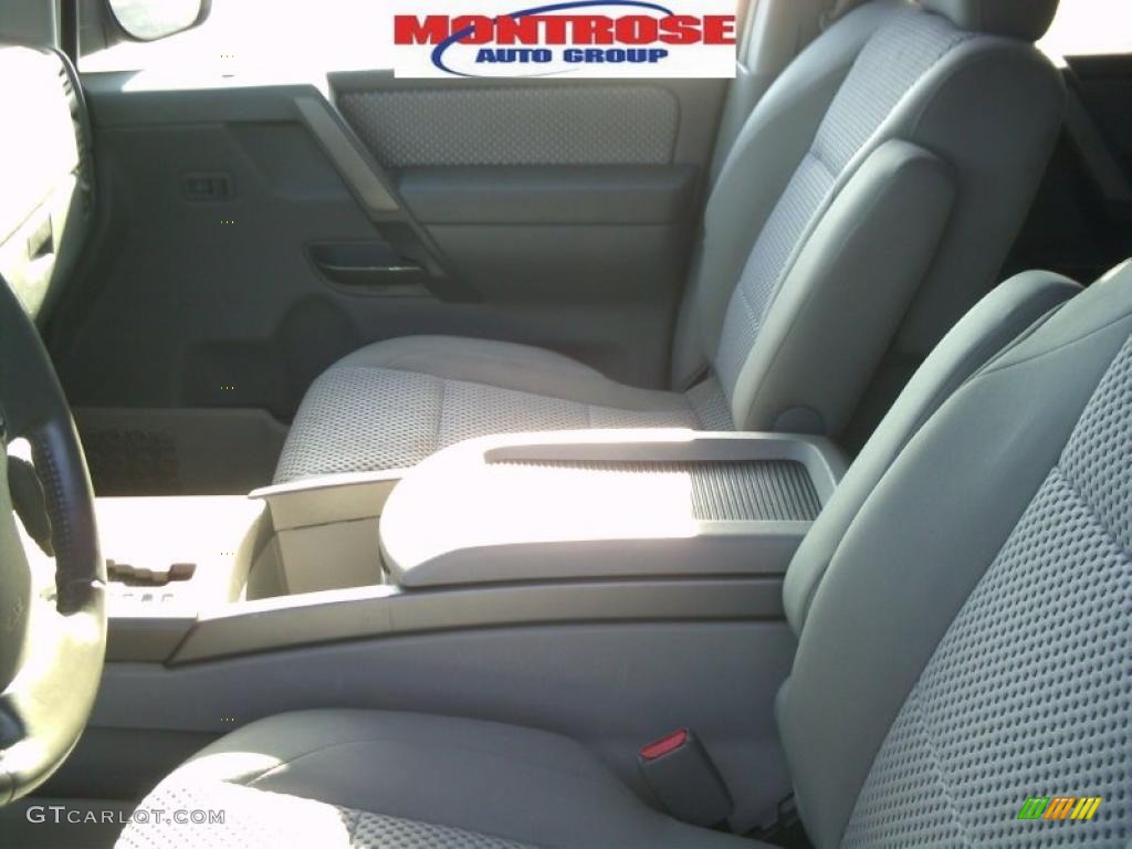 2004 Armada SE 4x4 - Deep Water Blue Metallic / Steel/Titanium photo #10