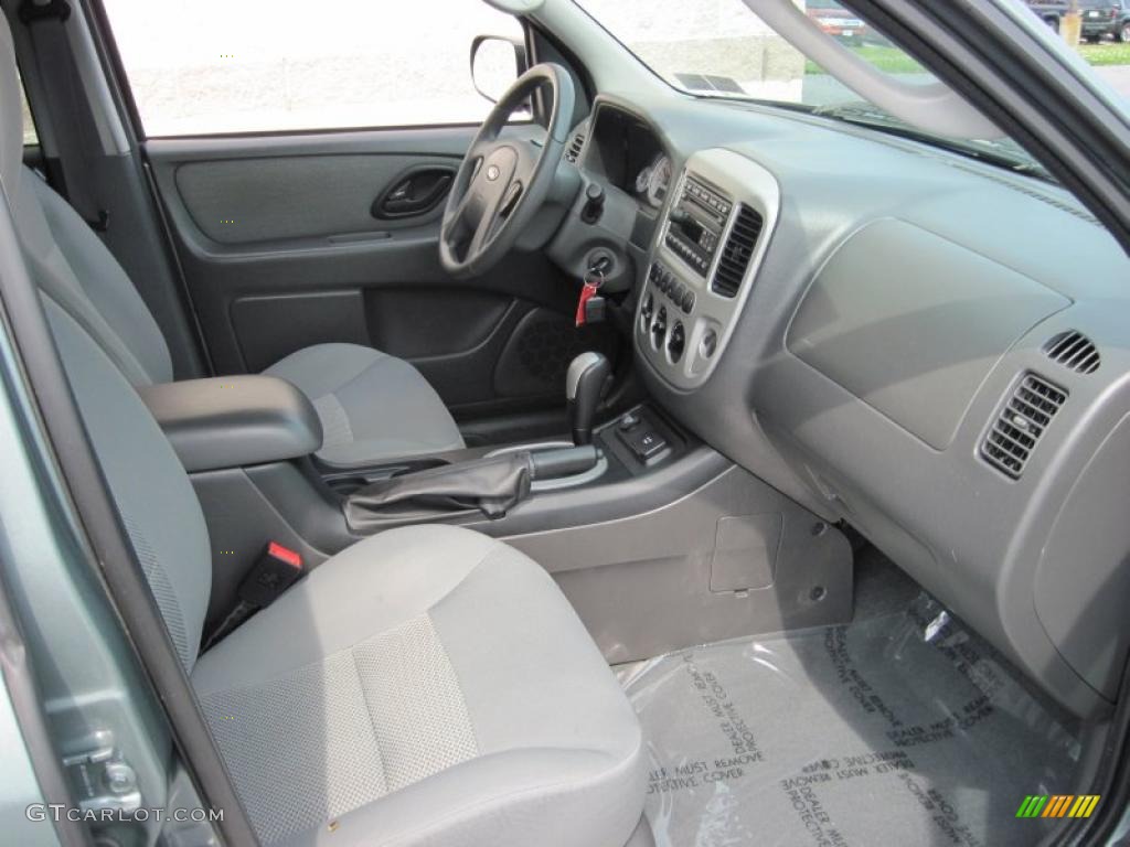 2007 Escape Hybrid 4WD - Titanium Green Metallic / Medium/Dark Flint photo #5