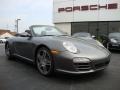 2010 Meteor Grey Metallic Porsche 911 Carrera 4S Cabriolet  photo #5