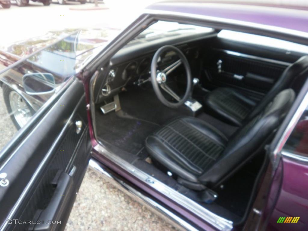 1969 Firebird Coupe - Royal Purple Metallic / Black photo #4