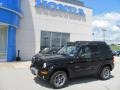 2004 Black Clearcoat Jeep Liberty Renegade 4x4  photo #1