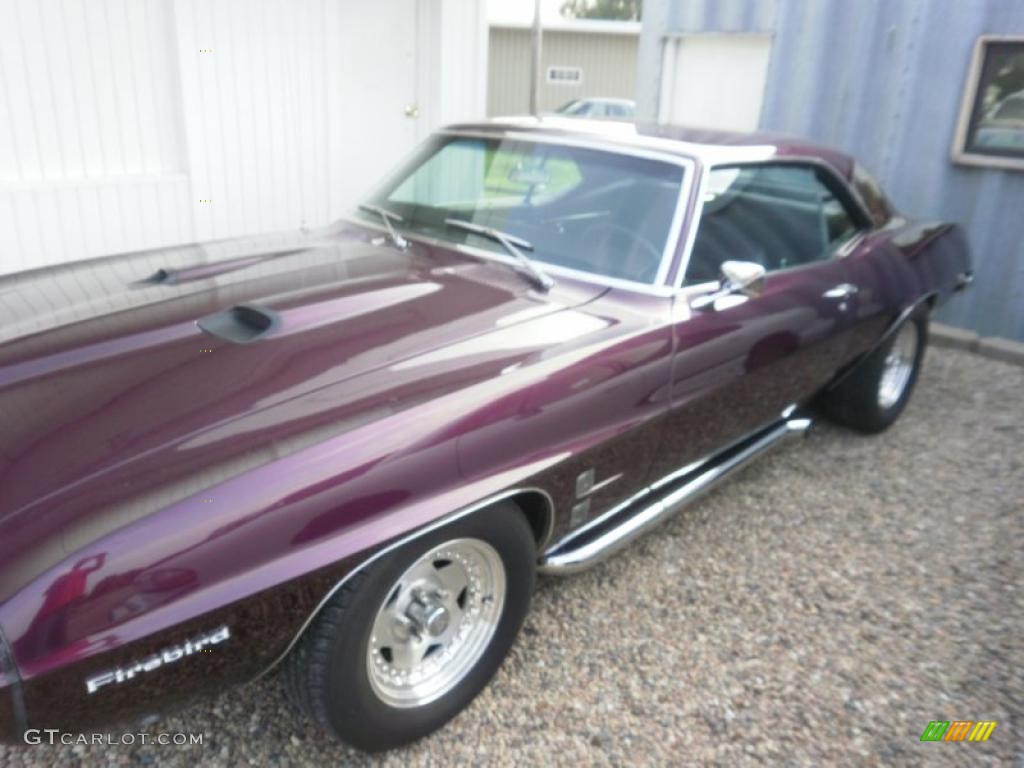 1969 Firebird Coupe - Royal Purple Metallic / Black photo #30