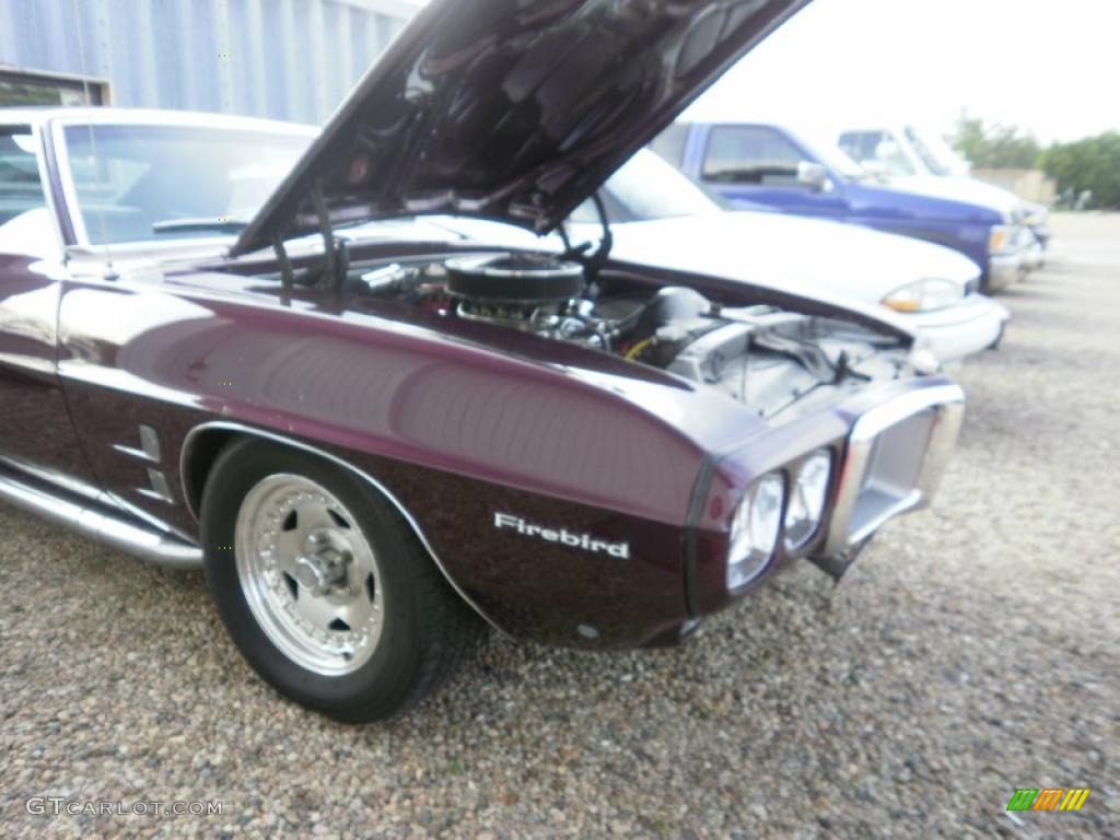 1969 Firebird Coupe - Royal Purple Metallic / Black photo #46