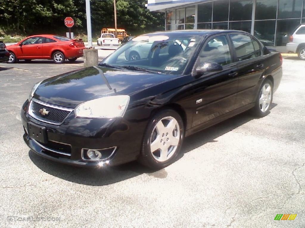 Black Chevrolet Malibu