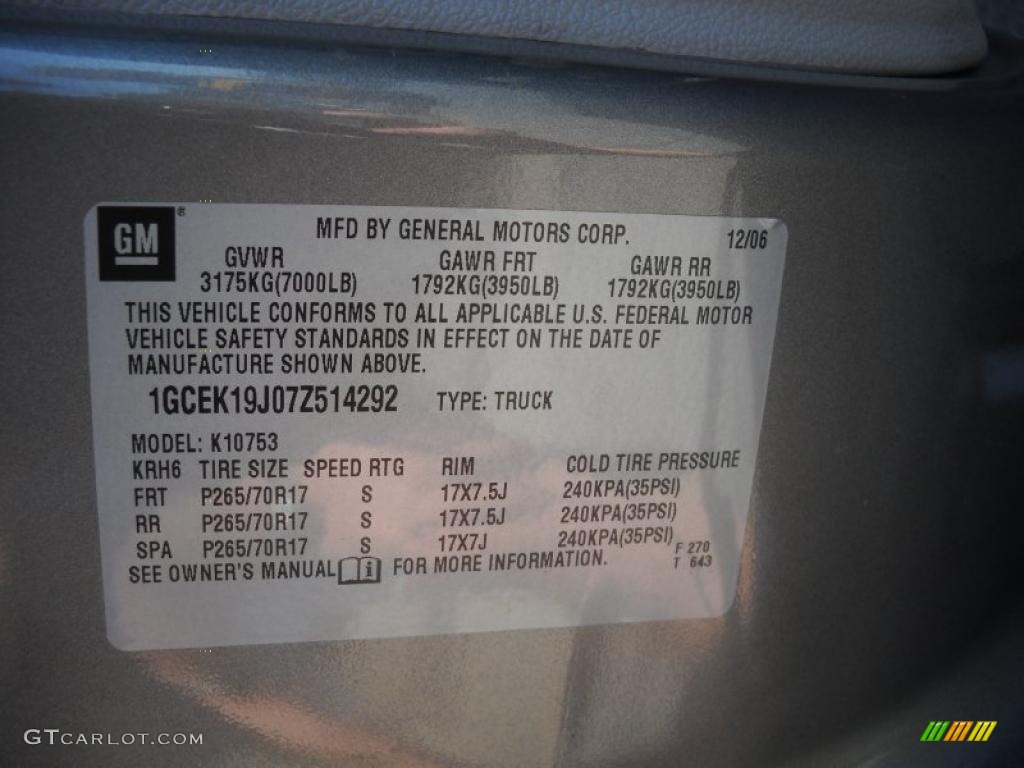 2007 Silverado 1500 LT Extended Cab 4x4 - Graystone Metallic / Light Titanium/Ebony Black photo #9