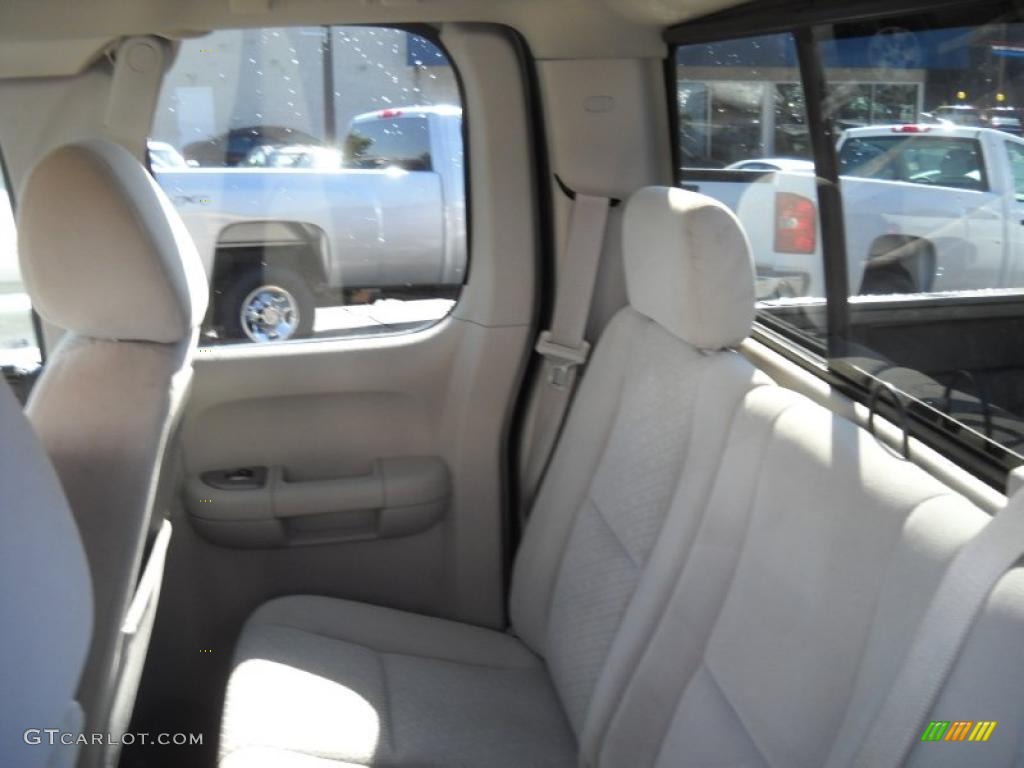 2007 Silverado 1500 LT Extended Cab 4x4 - Graystone Metallic / Light Titanium/Ebony Black photo #12