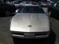 1986 Silver Beige Chevrolet Corvette Coupe  photo #2