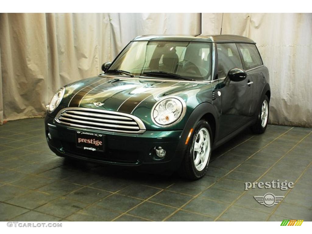 2010 Cooper Clubman - British Racing Green Metallic / Grey/Carbon Black photo #1