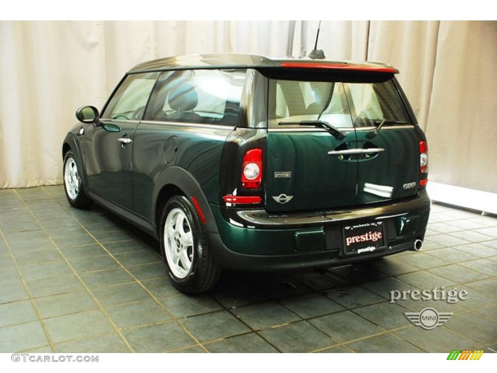 2010 Cooper Clubman - British Racing Green Metallic / Grey/Carbon Black photo #4