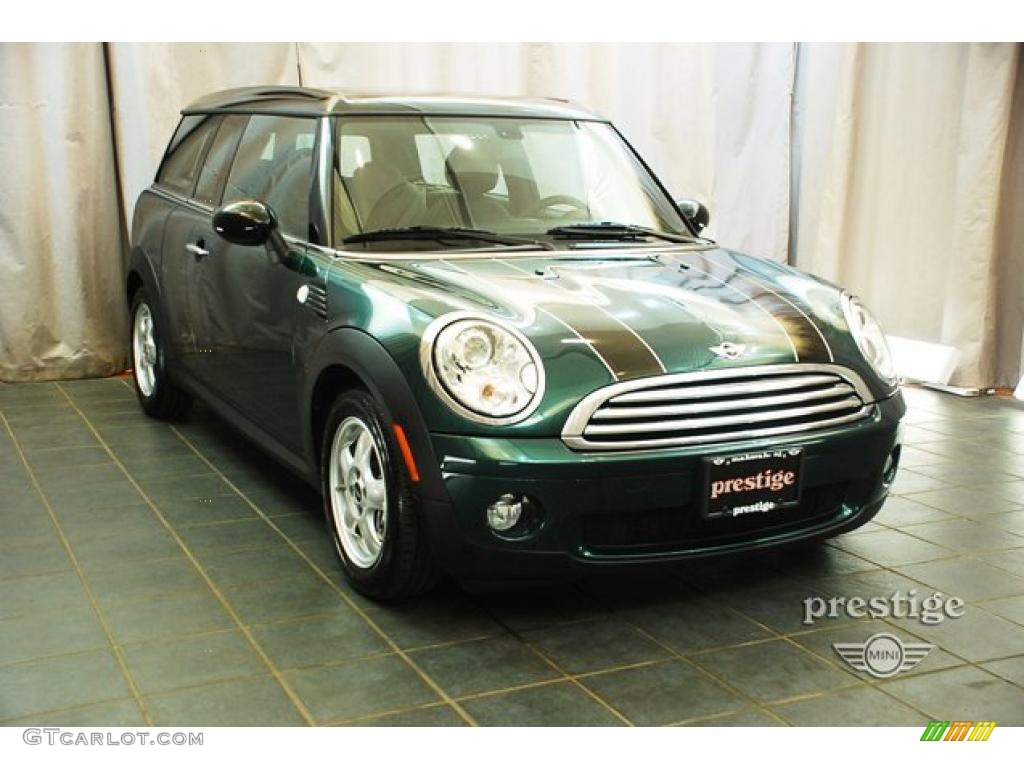 2010 Cooper Clubman - British Racing Green Metallic / Grey/Carbon Black photo #11