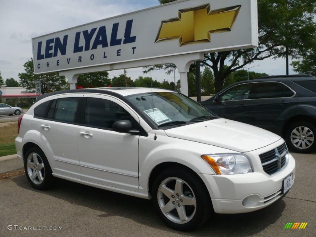 2007 Caliber R/T AWD - Stone White / Pastel Slate Gray photo #1