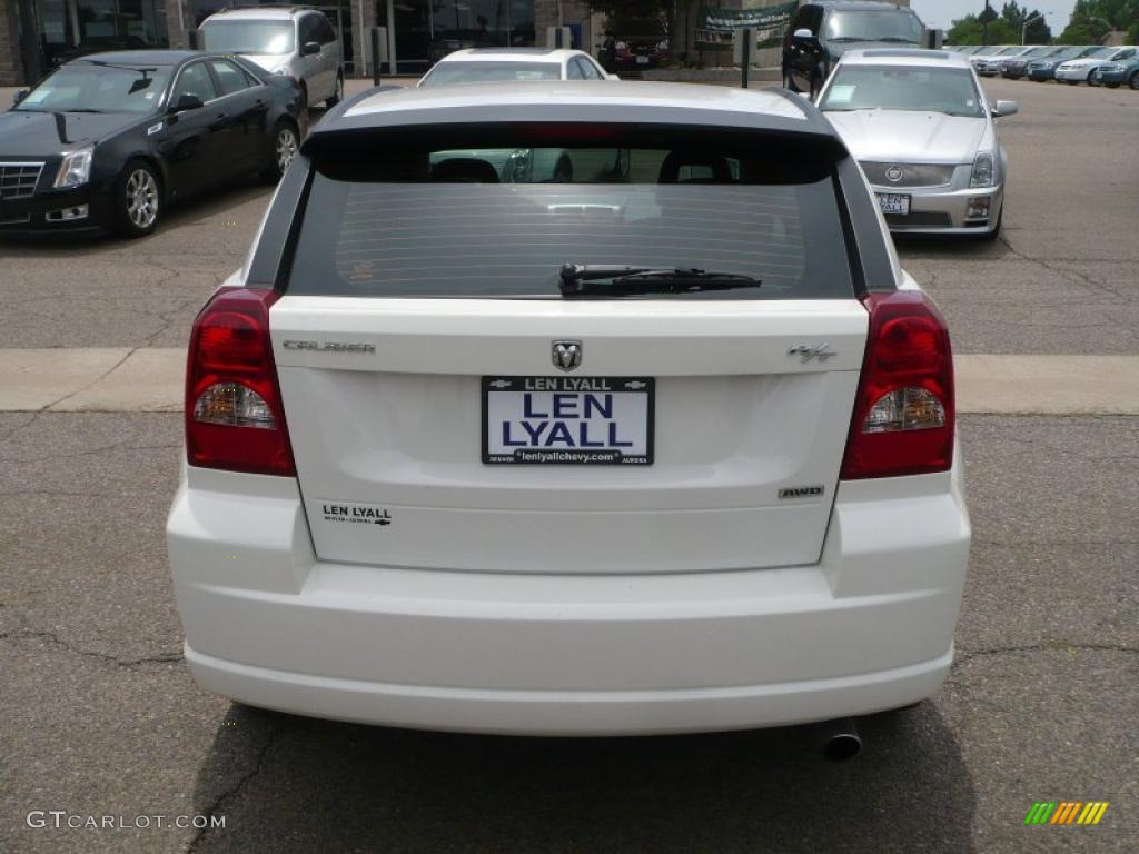 2007 Caliber R/T AWD - Stone White / Pastel Slate Gray photo #5