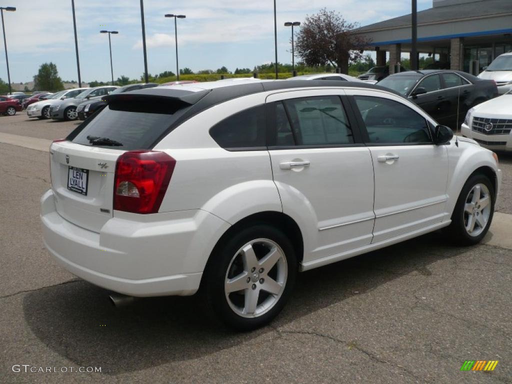 2007 Caliber R/T AWD - Stone White / Pastel Slate Gray photo #6