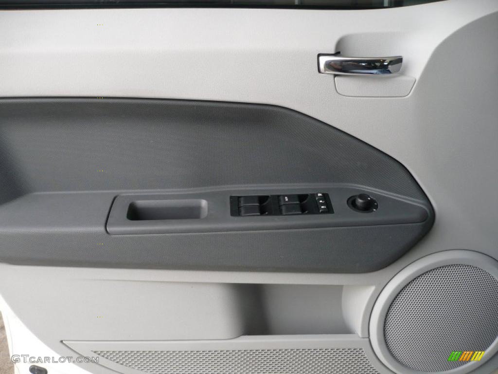 2007 Caliber R/T AWD - Stone White / Pastel Slate Gray photo #7
