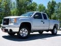 2010 Pure Silver Metallic GMC Sierra 2500HD SLE Extended Cab 4x4  photo #5