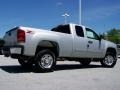 2010 Pure Silver Metallic GMC Sierra 2500HD SLE Extended Cab 4x4  photo #7