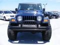 2004 Patriot Blue Pearl Jeep Wrangler X 4x4  photo #2
