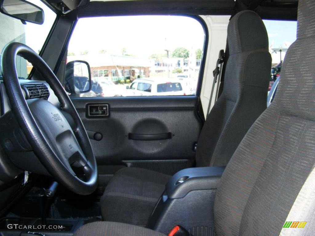 2004 Wrangler X 4x4 - Patriot Blue Pearl / Dark Slate Gray photo #14
