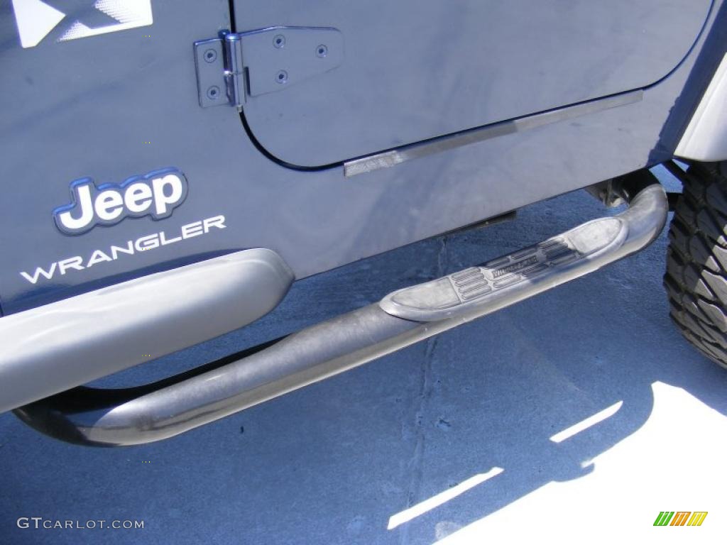 2004 Wrangler X 4x4 - Patriot Blue Pearl / Dark Slate Gray photo #26