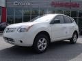 2010 Phantom White Nissan Rogue S 360 Value Package  photo #1