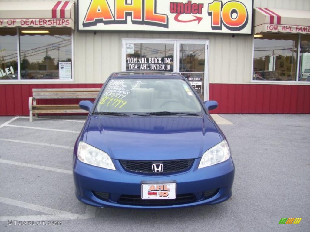 Eternal Blue Pearl Honda Civic