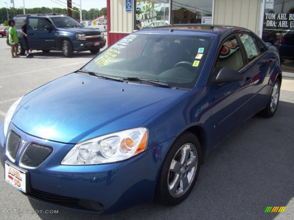 2006 G6 GT Sedan - Electric Blue Metallic / Ebony photo #2