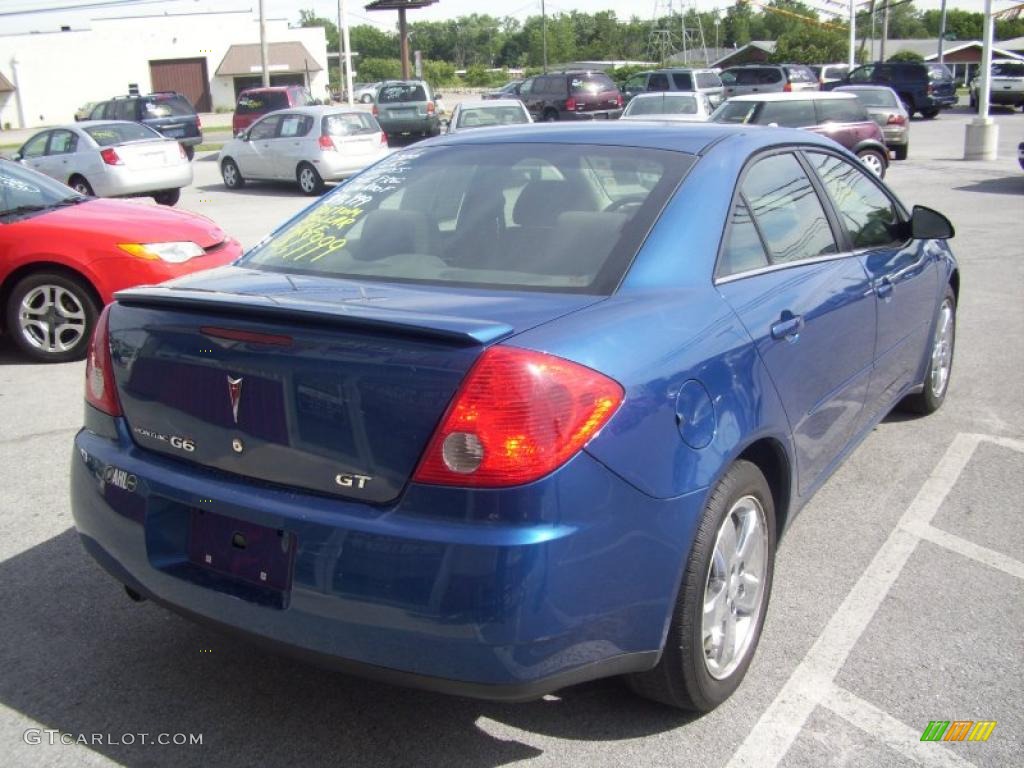 2006 G6 GT Sedan - Electric Blue Metallic / Ebony photo #17