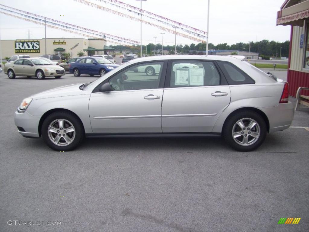 2005 Malibu Maxx LS Wagon - Galaxy Silver Metallic / Gray photo #17