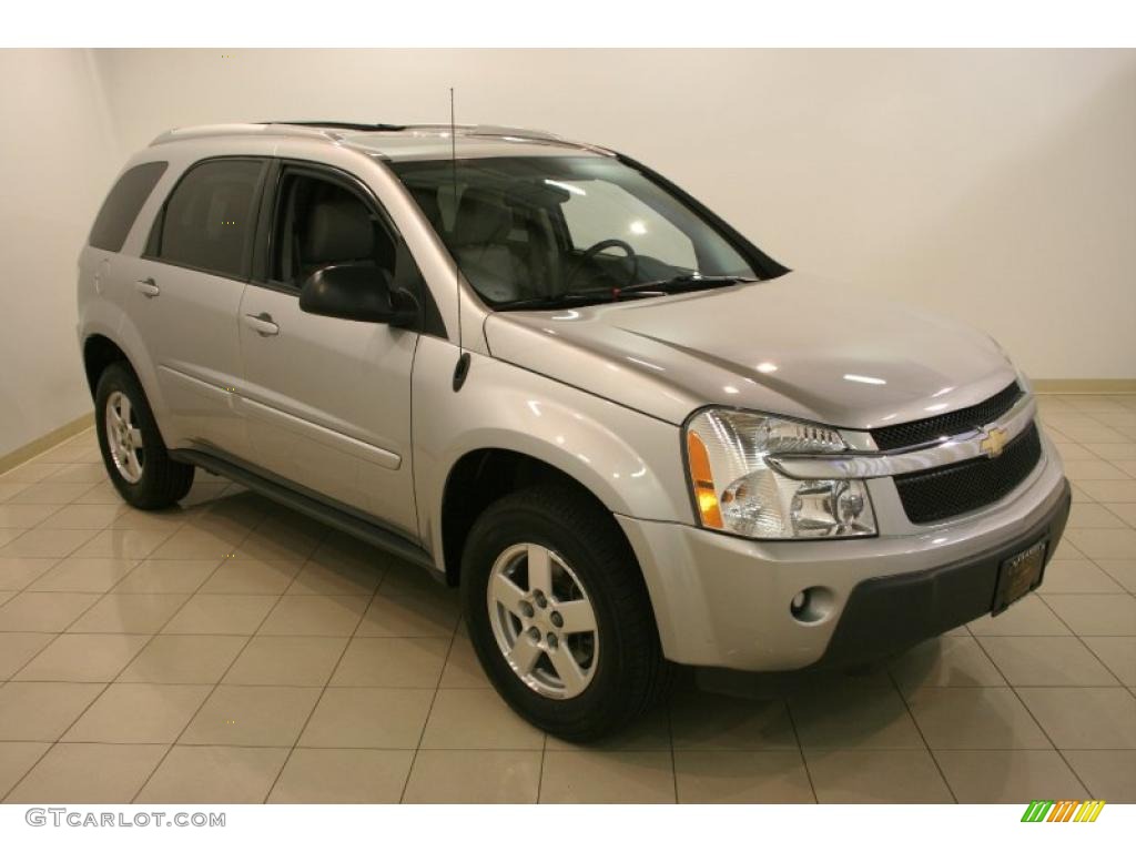 2005 Equinox LT AWD - Galaxy Silver Metallic / Light Gray photo #1