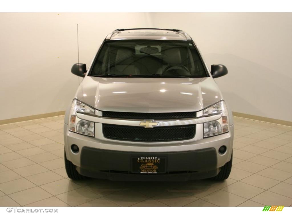 2005 Equinox LT AWD - Galaxy Silver Metallic / Light Gray photo #2