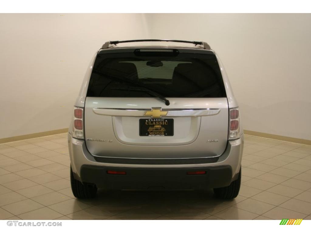 2005 Equinox LT AWD - Galaxy Silver Metallic / Light Gray photo #6