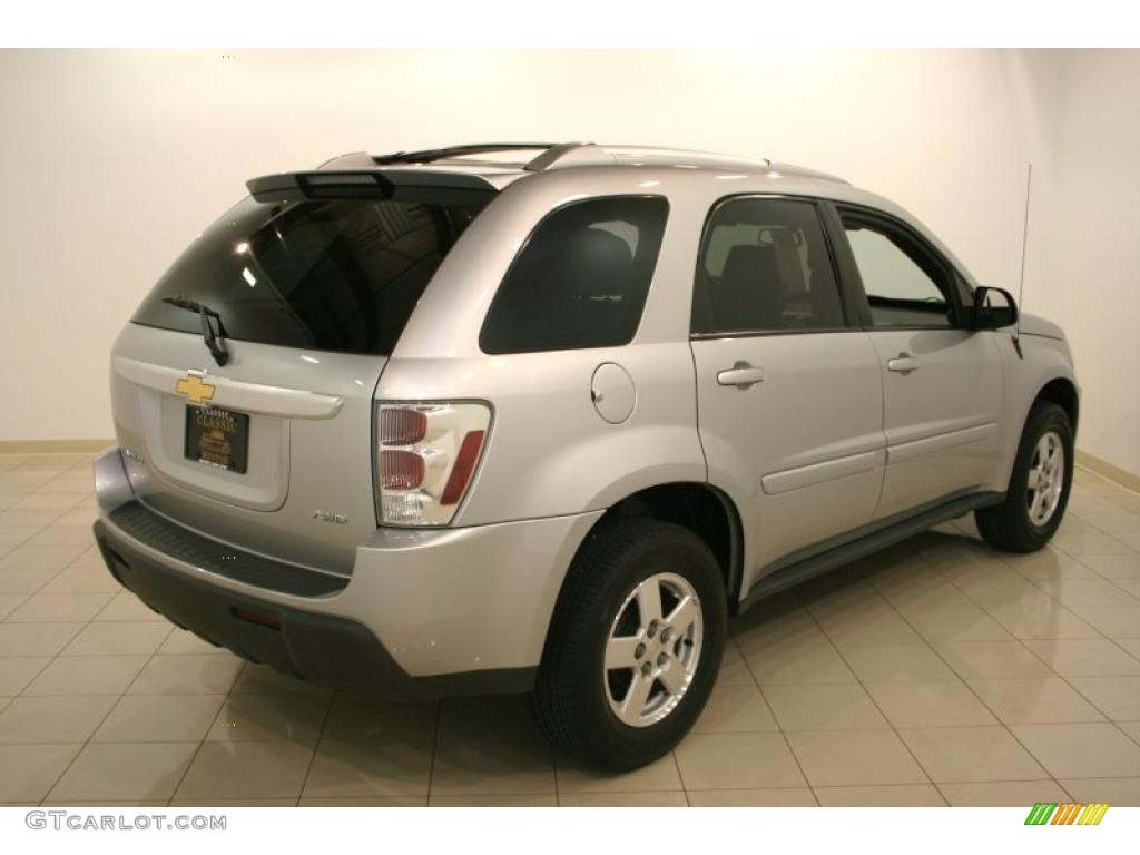 2005 Equinox LT AWD - Galaxy Silver Metallic / Light Gray photo #7